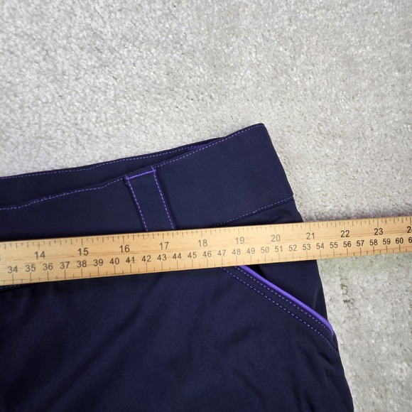 Piper by SmartPak Women's Navy Purple Riding Breeches Equestrian Pants Size 44R - Picture 6 of 8